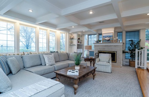 Benton Harbor House | Lakefront Home with 375 Feet Of Private Beach!
