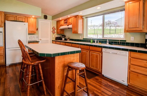 Manson House | Lakefront home with private dock, firepit, & views