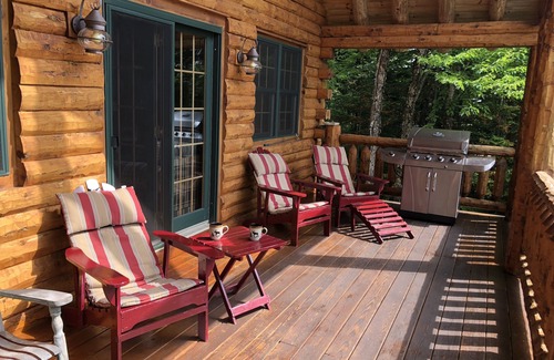Pittsburg House | Lakefront Log Home on First Connecticut Lake - Moosewood