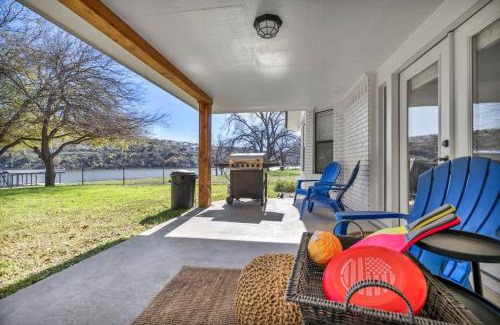 Marble Falls House | Lakefront Paradise with Firepit