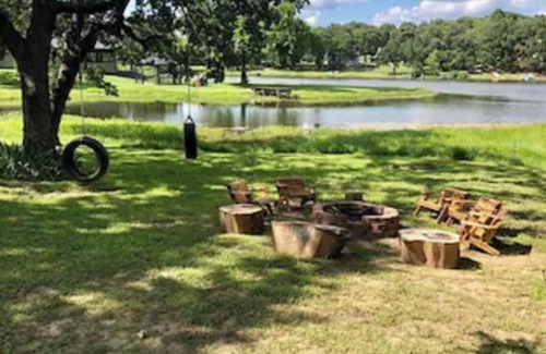 Sulphur House | Lakefront with Hot Tub near Lake of the Arbuckles & Turner Falls