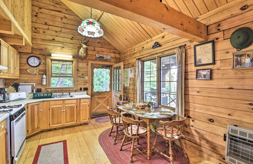 Willimantic Cabin | Lakeside Livin’: Cozy Cabin Steps to Sebec Lake!
