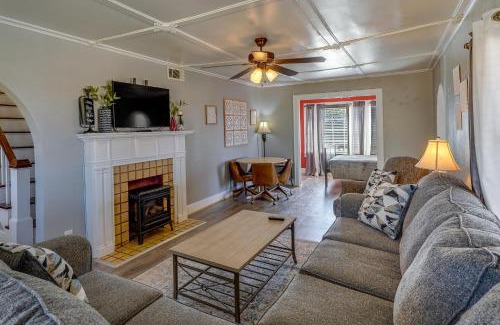 Lamesa House | Lamesa Vacation Rental with Covered Patio and Fire Pit