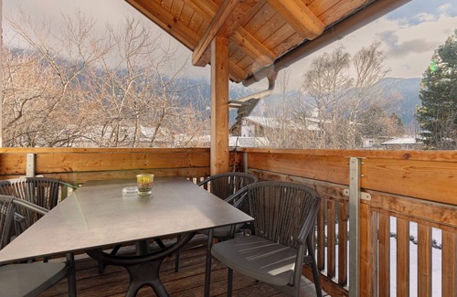 Umhausen Apartment | Landhaus Waldhart - Gemütliches Appartement mit Balkon & Kamin