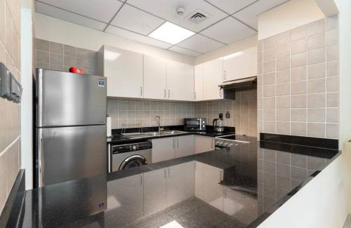 Nad Al Sheba Apartment | LARBI Luxurious 1BR in Polo Residence