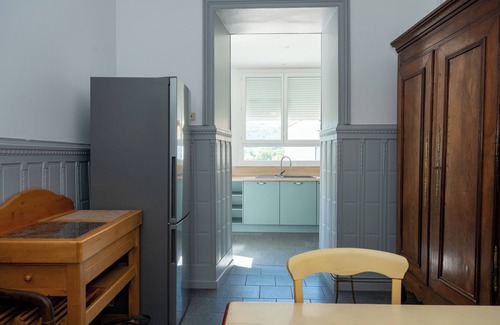 Saint-Vallier Apartment | Large 8-person duplex with mountain and Rhone views and outdoor parking.