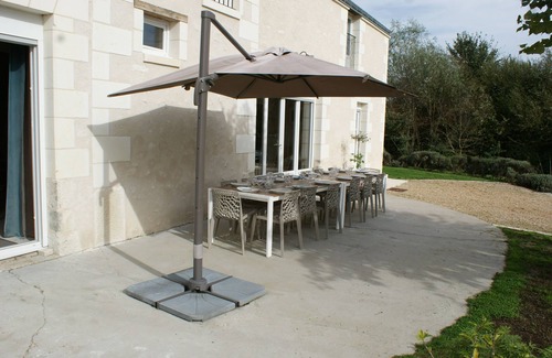 Chambourg-sur-Indre House | Large Gite La Champeigne for 15 people with Heated Outdoor Pool *