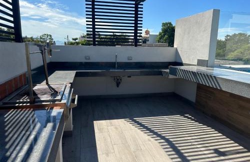 Mezcales Apartment | Las Frayadas,Depto Rooftop y Piscina, a 7 min de playas de Nuevo Nayarít