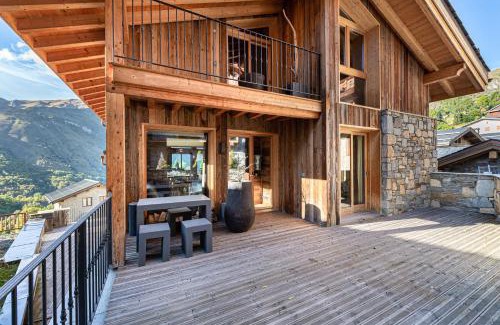Saint-Martin-de-Belleville Ski Chalet | Le Chalet St Martin 10 pers, 5 chambres, avec sauna, piscine