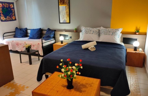 Saint-Francois Apartment | Le Cosy - Studio spacieux, équipé, proche Plage & Piscine, au Manganao