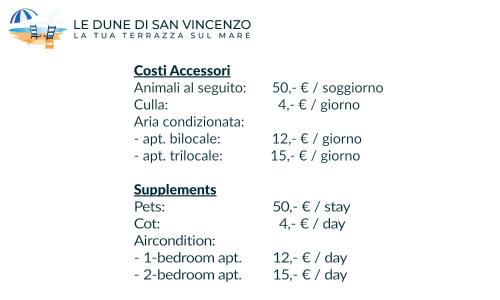 San Vincenzo Apartment | Le Dune Sea View Apartments - Futura CAV