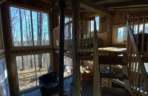 Sainte-Beatrix Cabin | Le Grand Chêne ~ Chalet refuge without electricity or running water