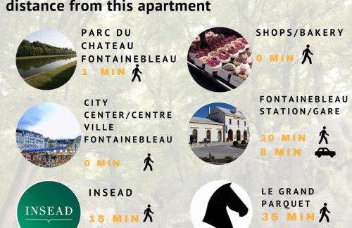 Fontainebleau Apartment | Le jardin des Hautes Presles Dame Jouanne City