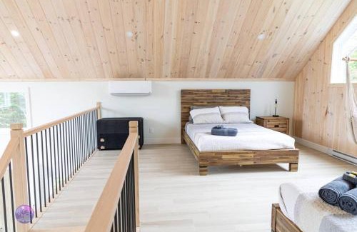 Notre-Dame-de-la-Merci Ski Chalet | Le lion-SPA&Sauna,Billard&Arcade