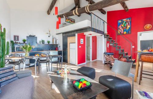 Hotel-de-Ville Apartment | Le Loft du Panier Design Central Vue imprenable