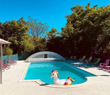 Fargues Bed & Breakfast | Le Mas Des Papillons chambre d'hôtes B&B