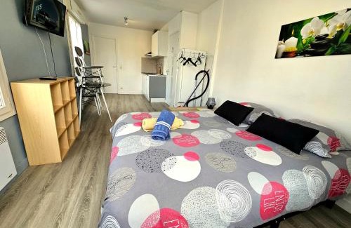 Saint-Meloir-des-Ondes Apartment | Le Mat studio étoilé