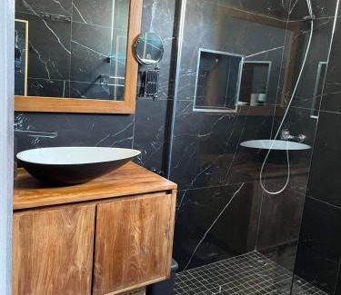 La Saline Les Bains Villa | Le Pavillon du trou d'eau
