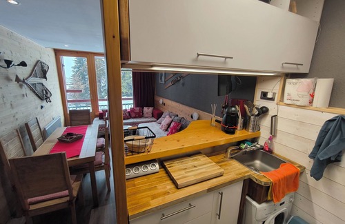 Arc-1800 Apartment | Les Arcs 1800: 5/6 person apartment in 'LES LAUZIERES' residence