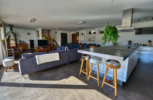 Saint-Jean-dʼAulps Ski Chalet | Les diablotins, modern luxury chalet - 14/16 pers. - Exceptional view