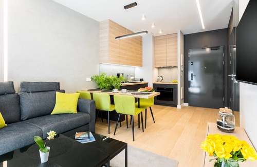 Warszawskie Apartment | Let's Krakow Apartments Rakowicka 20H