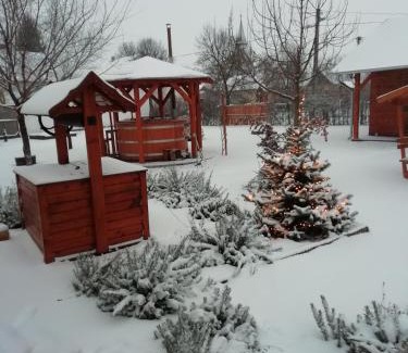 Tiszaszolos House | Levendula Vendégház