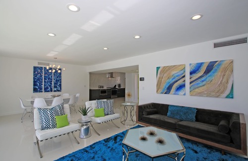 Twin Palms House | Limoncello Mid-Century Modern Sanctuary