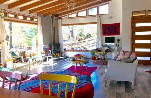 Pinto Apartment | Linda Casa Rústica y Moderna, Termas de Chillán.