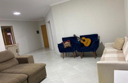 Tupi Apartment | Lindo Apartamento Padrão 140 m2 3 quartos e 2 suítes Vila Tupi Praia Grande