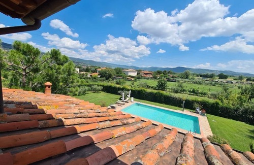 Camucia House | Little stone house with air/con near Cortona, pool, garden and beautiful views