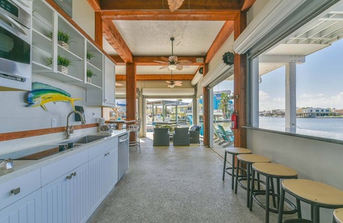 Jamaica Beach House | Livin' the Dream | Canal, Pool, Hot Tub, Tiki Hut!