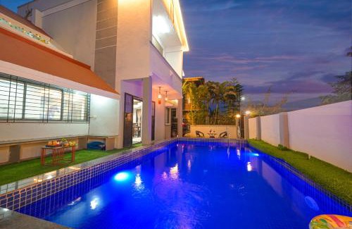 Malavli Villa | ll EMPYREAN STAY II LUXURY ll CELESTIAL UNICORN VILLA ll 3BHK ll AC ll PRIVATE BIG POOL ll