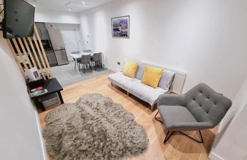 Belfast Apartment | LMK, spacious 1 bedroom Ground floor Apartment, EV charger, Free parking Wi-fi, Great location