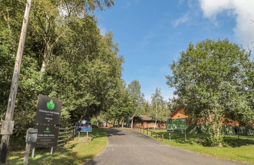 Otterburn House | LODGE 5, pet friendly, with hot tub in Otterburn