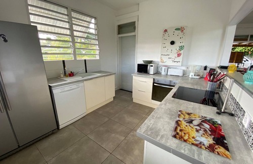 Le Marin Apartment | Lodge Goyavier and its large covered terrace