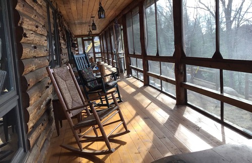 Long Lake House | Lodge on Big Brook adjoining state easement Hunter’s/snowmobile paradise