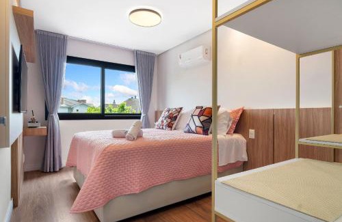 Quinta da Serra Apartment | Loft Canela 1 dorm Centro by Achei