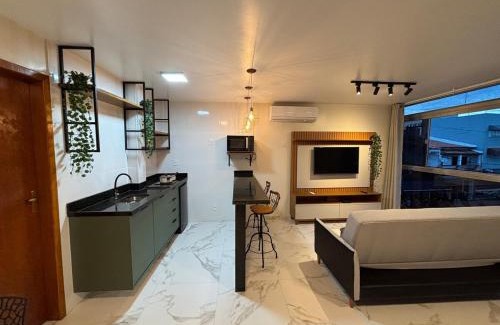 Centro Apartment | LOFT Estiloso na Praia da Vila - Centro