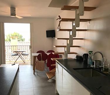Giens Apartment | Loft T3 Duplex Vue Mer Porquerolles