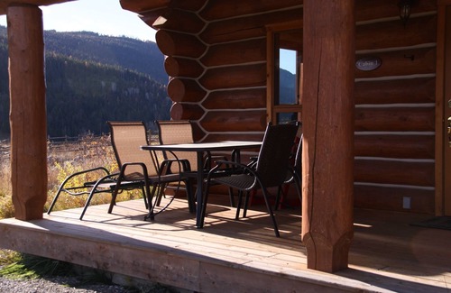 Lumby Ski Chalet | Log Chalet with Mountain views and private lake