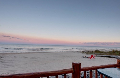 Harrisville House | Log Home On Lake Huron Sandy Beach. Located just north of Harrisville Michigan.