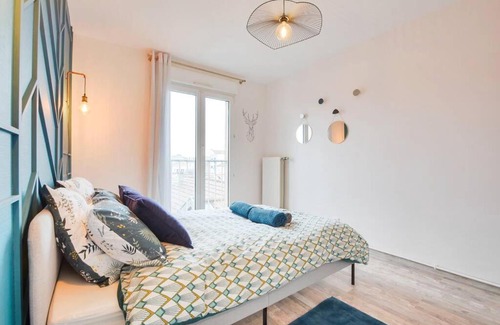 Saint-Max Apartment | Logement avec parking privatif au pied du tram