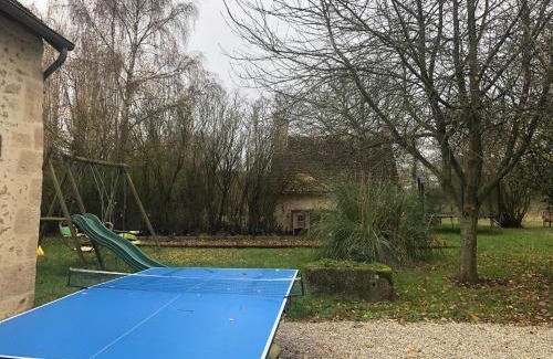 Saint-Calez-en-Saosnois House | Longère XIXe rénovée avec spa, trampoline, vélos, jeux et grand jardin au calme - FR-1-410-135