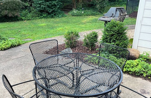 West Falls Church House | Lovely 6B Home w POOL on Wooded Lot 20 Minutes From DC