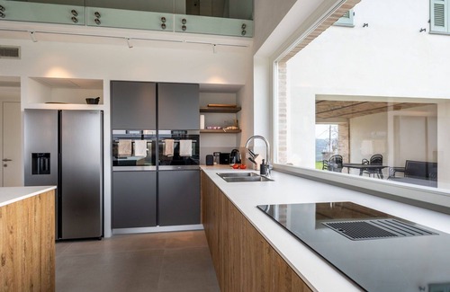 Costigliole d'Asti Villa | Lovely apartment in villa for 8 guests with A/C, WIFI, pool, TV, terrace, panoramic view and par...