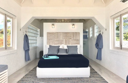 Cades Bay House | Lovely Beachfront Suite, all private with an amazing view & no restrictions