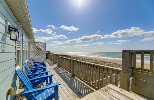 Indian Beach House | Lovely Emerald Isle Beach House - Steps to Beach!