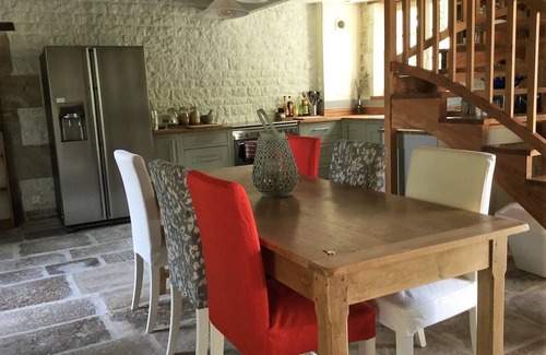 Brioux-sur-Boutonne Other | Lovely stone house large private heated pool and gardens, ideal for families