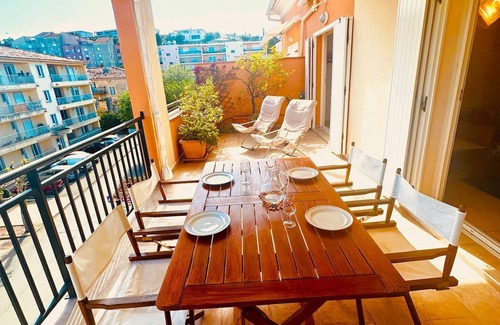 Solenzara Apartment | Lovely T2 apartment in residence with swimming pool and sea view. Free parking.