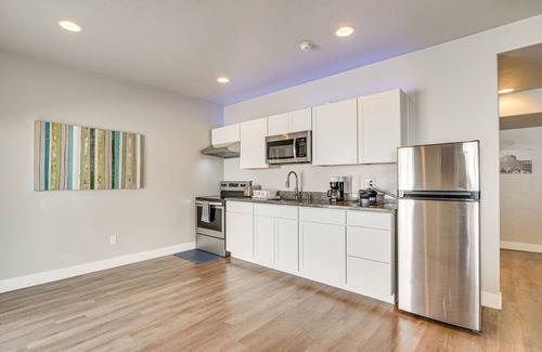 South Jordan Apartment | Lovely Walk-Out Apt w/Movie Screen: 20 Mi to SLC!